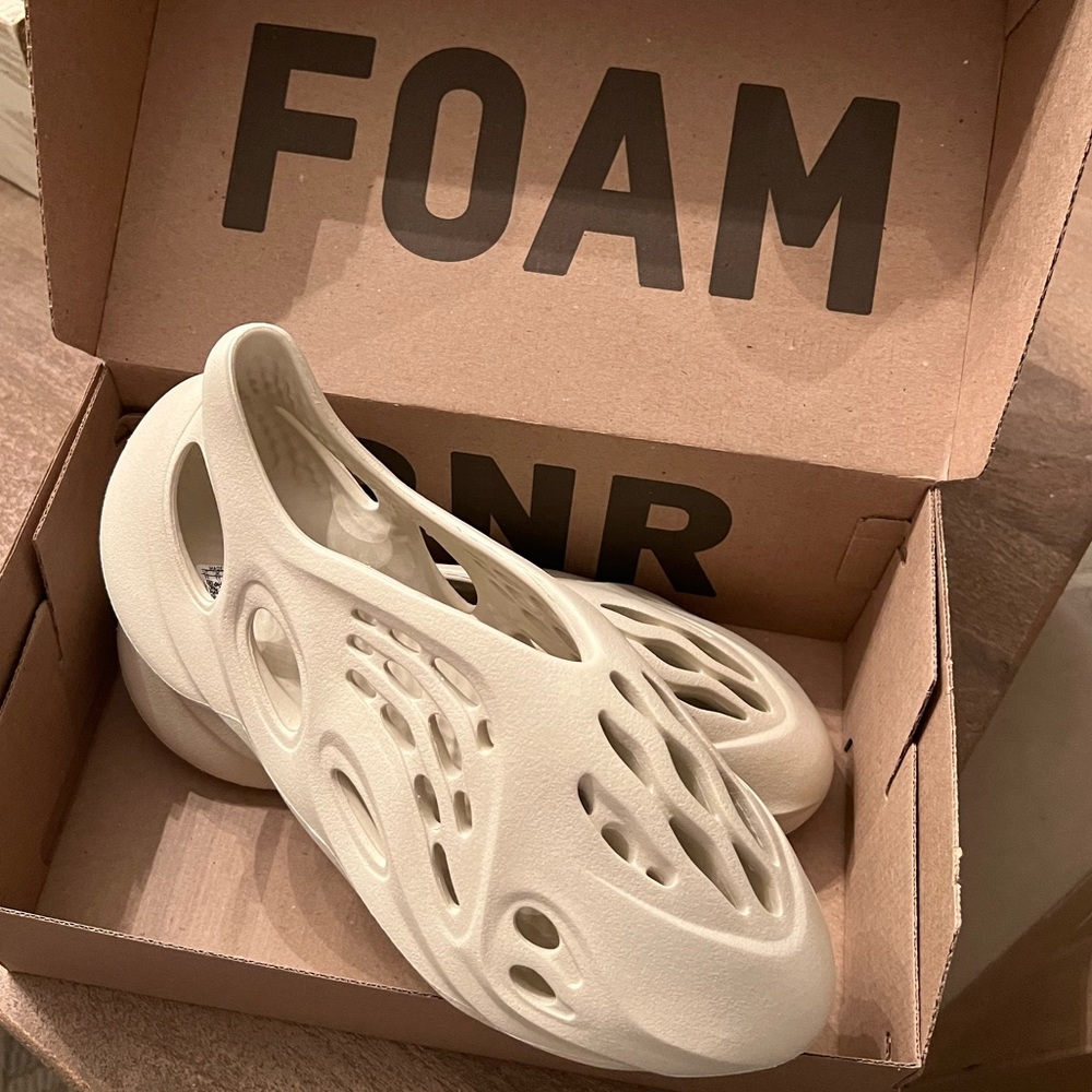 Yeezy Foam Runner, Sand color, size 12